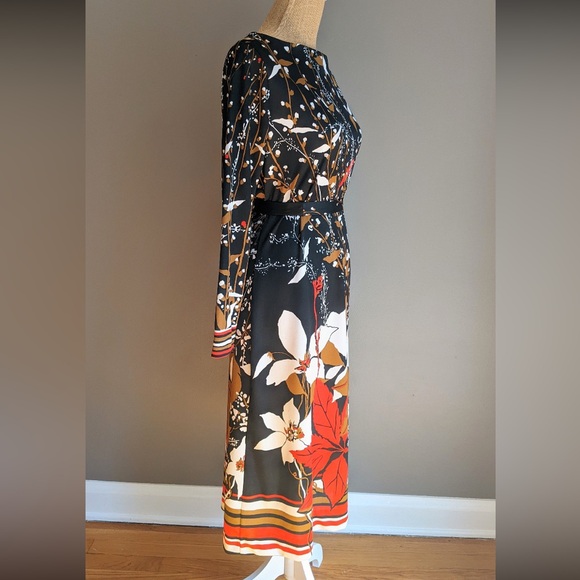 Vintage 1970s Lanvin Dress and Scarf Set - Picture 3 of 6